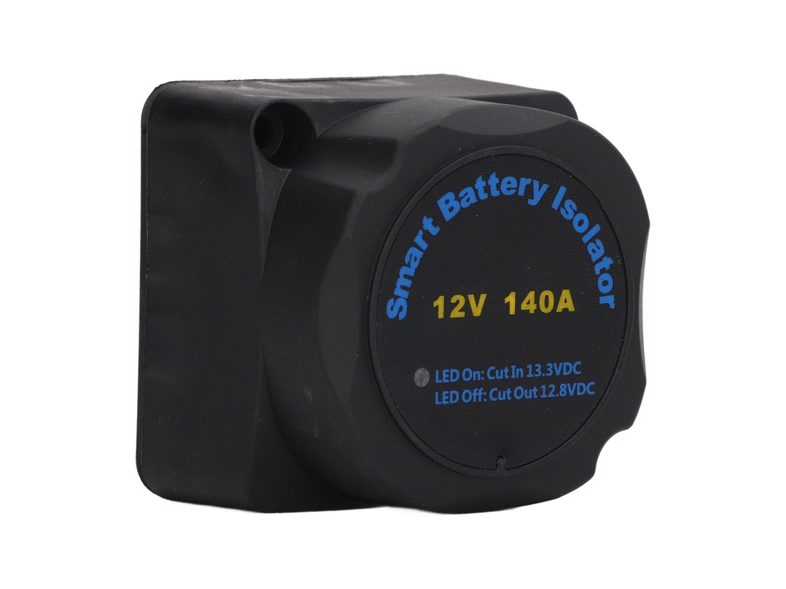 Omni-kit Aislador De Baterías Inteligente Vsr 12v 140a Relé Sensible Al Voltaje Cargador Automático Doble