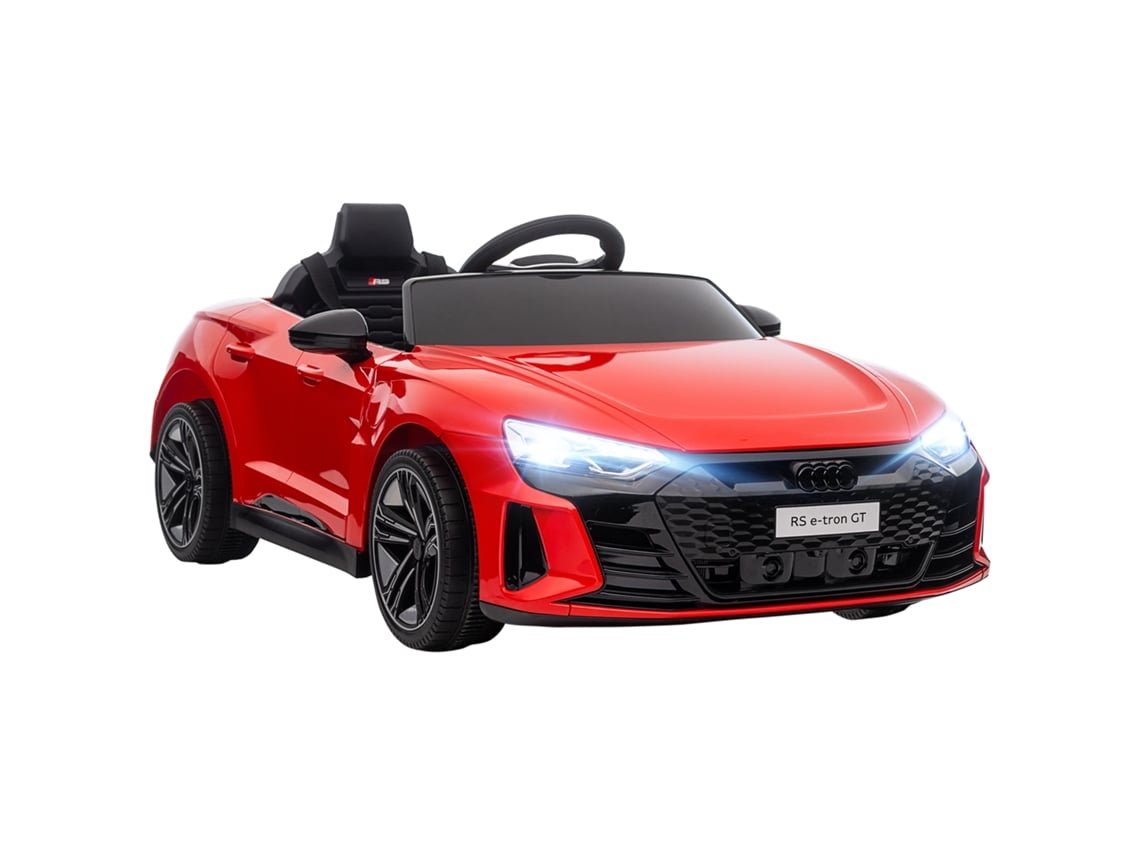 Coche eléctrico infantil Audi RS E-tron GT con mando a distancia, rojo, 103x58x41