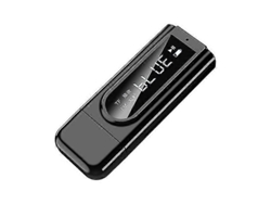 Adaptador transmisor-receptor FM USB Bluetooth 6 en 1 de GOKOCO para coche, PC, TV y receptor de audio AUX.