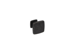 Pomo Para Muebles De Zamac Diámetro 28mm X 24 Hierro Negro Vintage Lote De 6