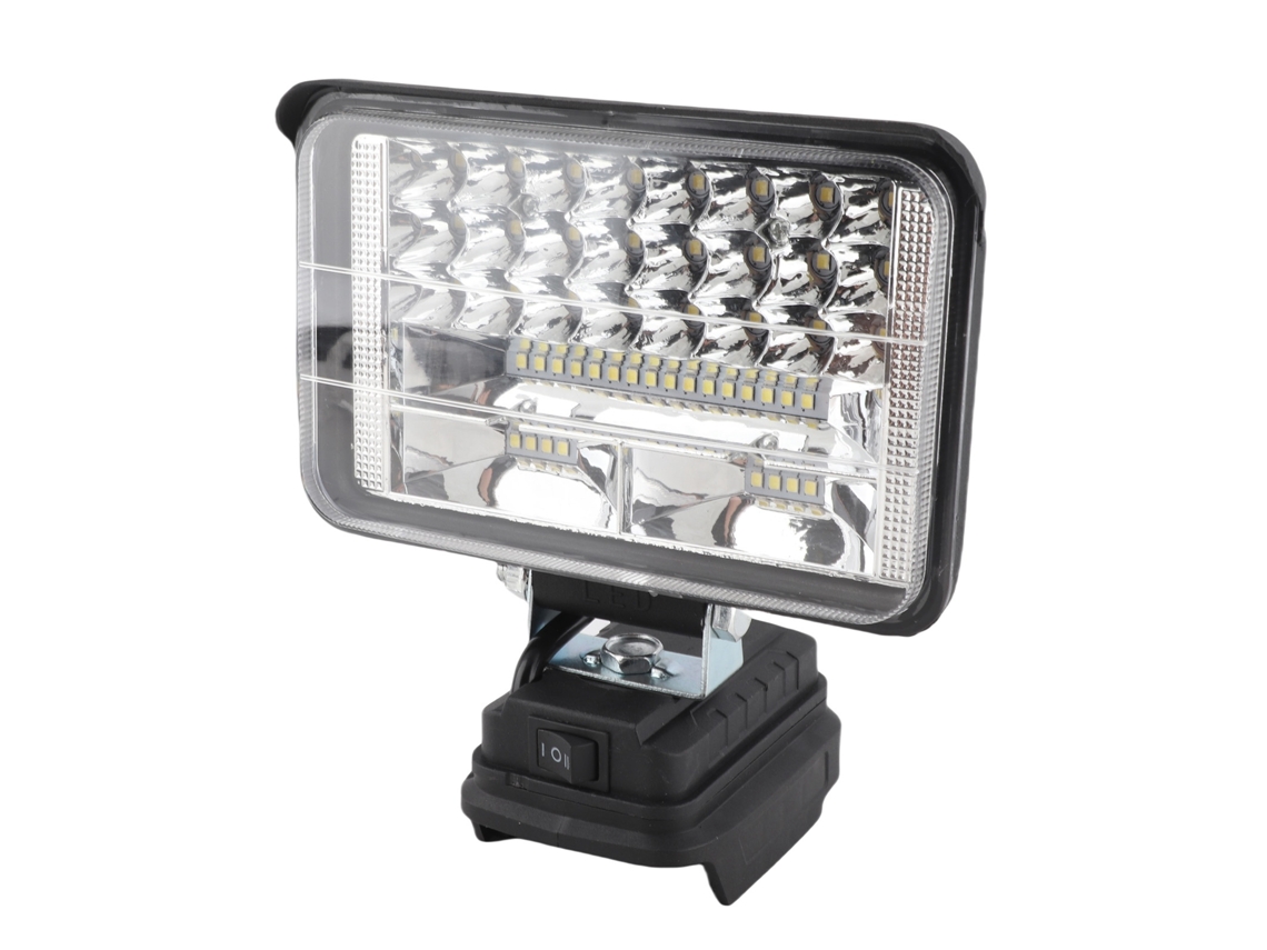 Linterna De Trabajo Led Inalámbrica Portátil De 5400 Lm Con Ángulo Ajustable, Compatible Con Bl1430 Y Bl1460.