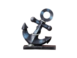 2026-escultura De Anclaje Náutico Linjou Decoración De Resina Estatua De Barco Para Mesa Estantería
