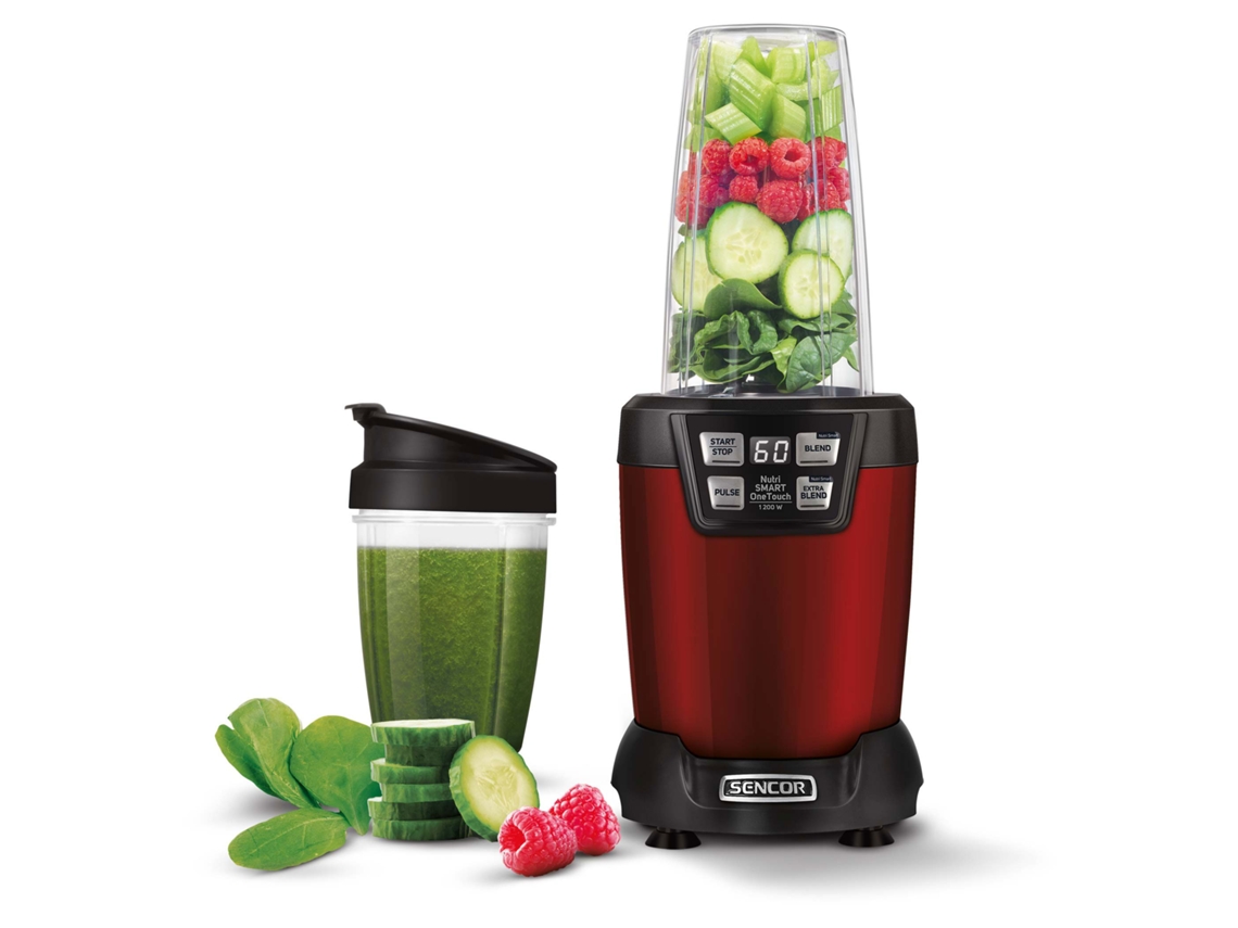 SNB 6601RD 1 L Licuadora de vaso 1200 W Negro, Rojo SENCOR