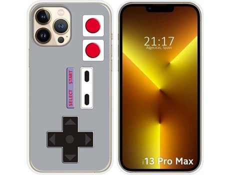 Carcasa iPhone 13 Pro Max (6.7) TUMUNDOSMARTPHONE Consola Dibujos Multicolor