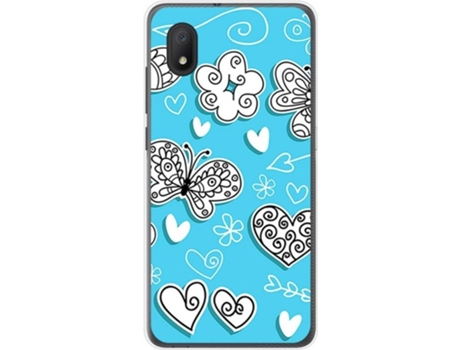 Carcasa Alcatel 1B 2020 TUMUNDOSMARTPHONE Dibujos Multicolor