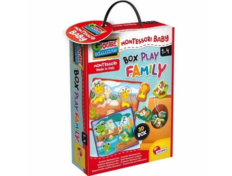 Juego Educativo LISCIANI GIOCHI Play Family Multicolor (18 Piezas)