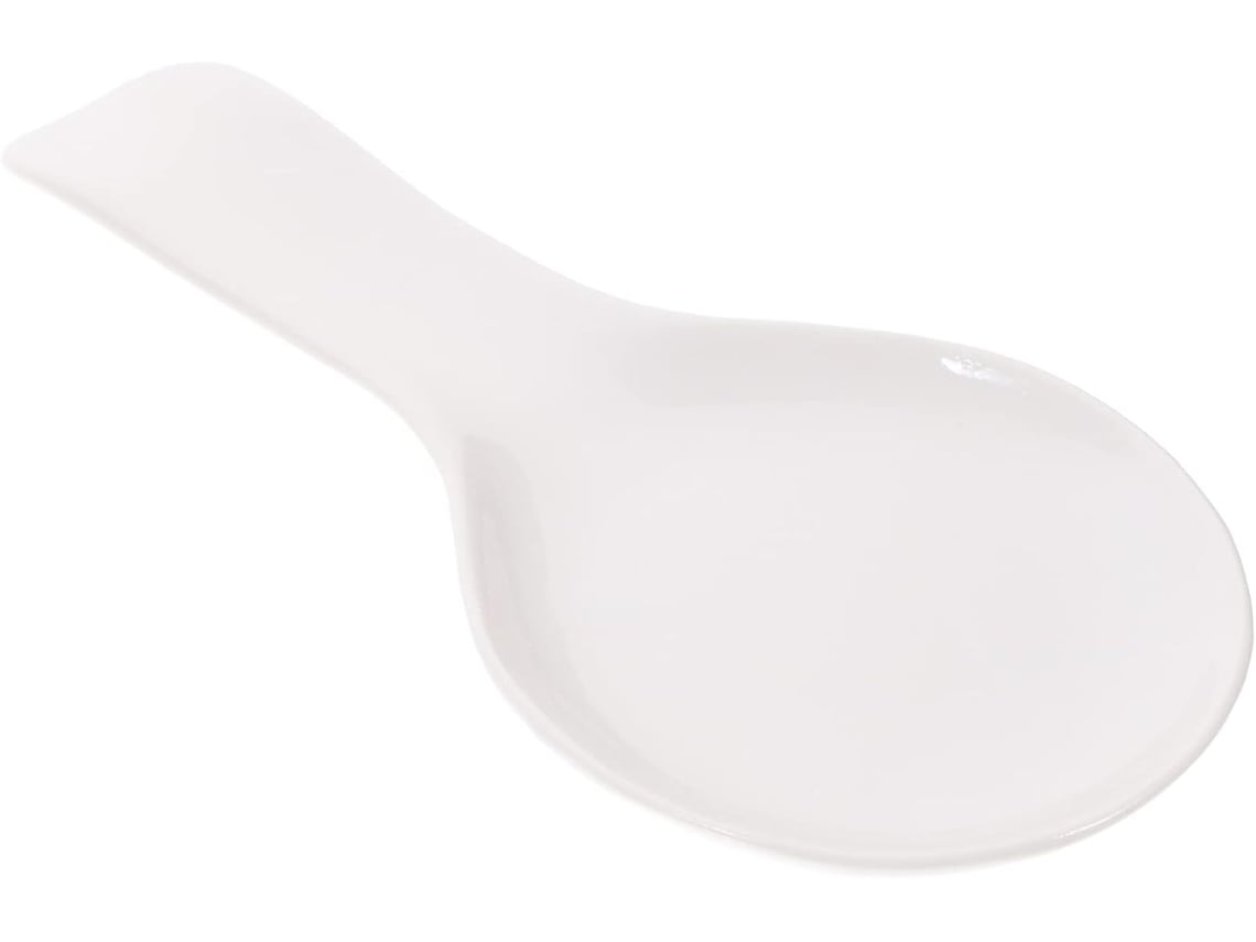 Reposacucharas De Porcelana. Superficie Lisa, Muy Elegante, Se Puede Usar Como Reposacucharas Y También Com...