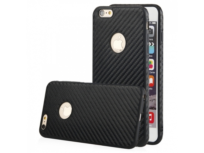 Funda iPhone 7 Plus, 8 Plus Carbono Negro
