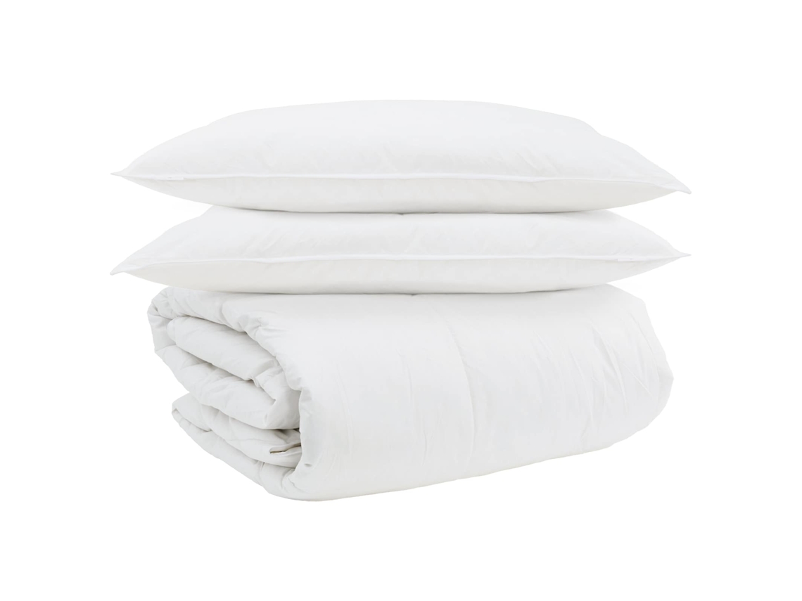 Juego De Edredón Con Almohada 3 Uds | Duvet Pluma De Pato