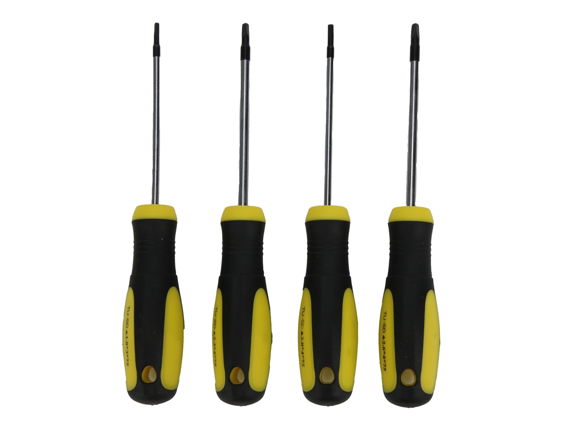 4 Destornilladores Triangulares Especiales S2 Herramientas De Reparación De Precisión Tu780e(sd)