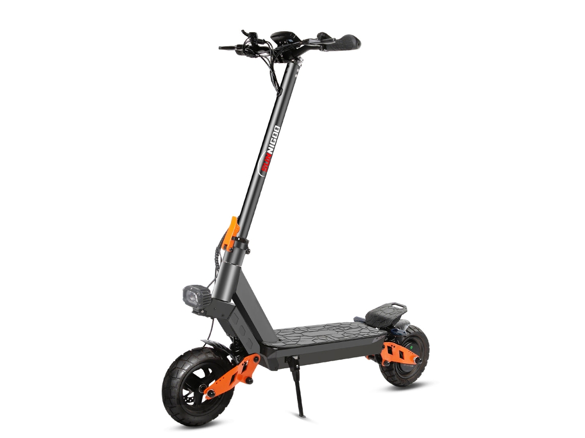 Patinete eléctrico Sunnigoo X11, con dos motores, batería de 48 V 15 Ah 800 W, velocidad máxima de 55 km/h y autonomía de 60 km.