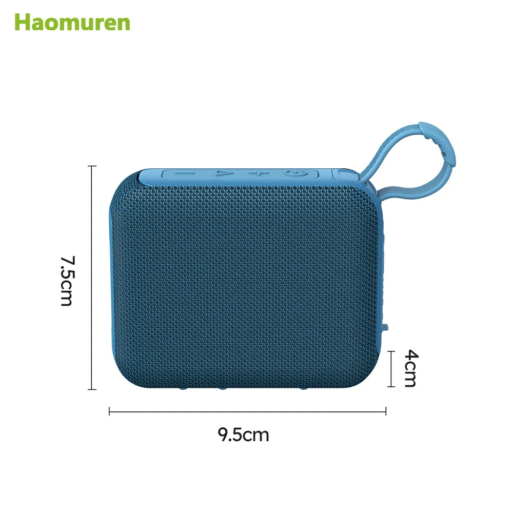 Mini Altavoz Bluetooth Impermeable (azul), Portátil, Compatible Con Usb, Tarjeta Tf, Tws, Regalo Perfecto Para Las Fiestas.