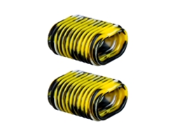 Mali 2pcs Capa Anti derrubada para Alça de Moinho de Pesca Manopla Baitcaster Silicone