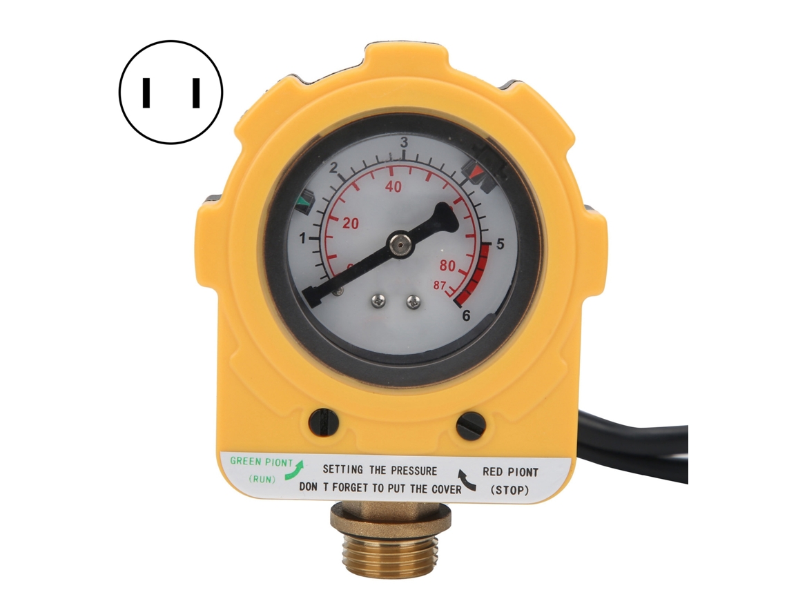 Control De Presión Automático Para Bomba De Agua E06‑1500, 30a, Plug Us, Ac110v, 1500w, Ajustable, Accesorios De Bomba