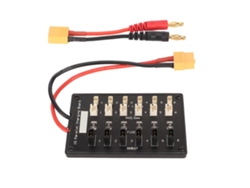 Placa De Carga Paralela Para Baterías Lipo De Radiocontrol Con Conectores Jst Ph 2.0 Blade Inducttrix