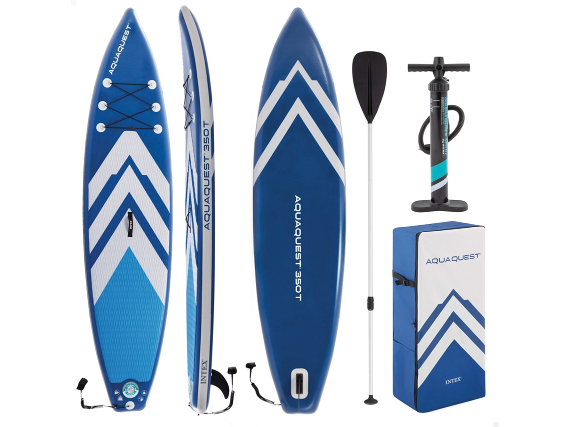 Tabla de surf hinchable para travesía con mochila, hinchador y ajuste Intex