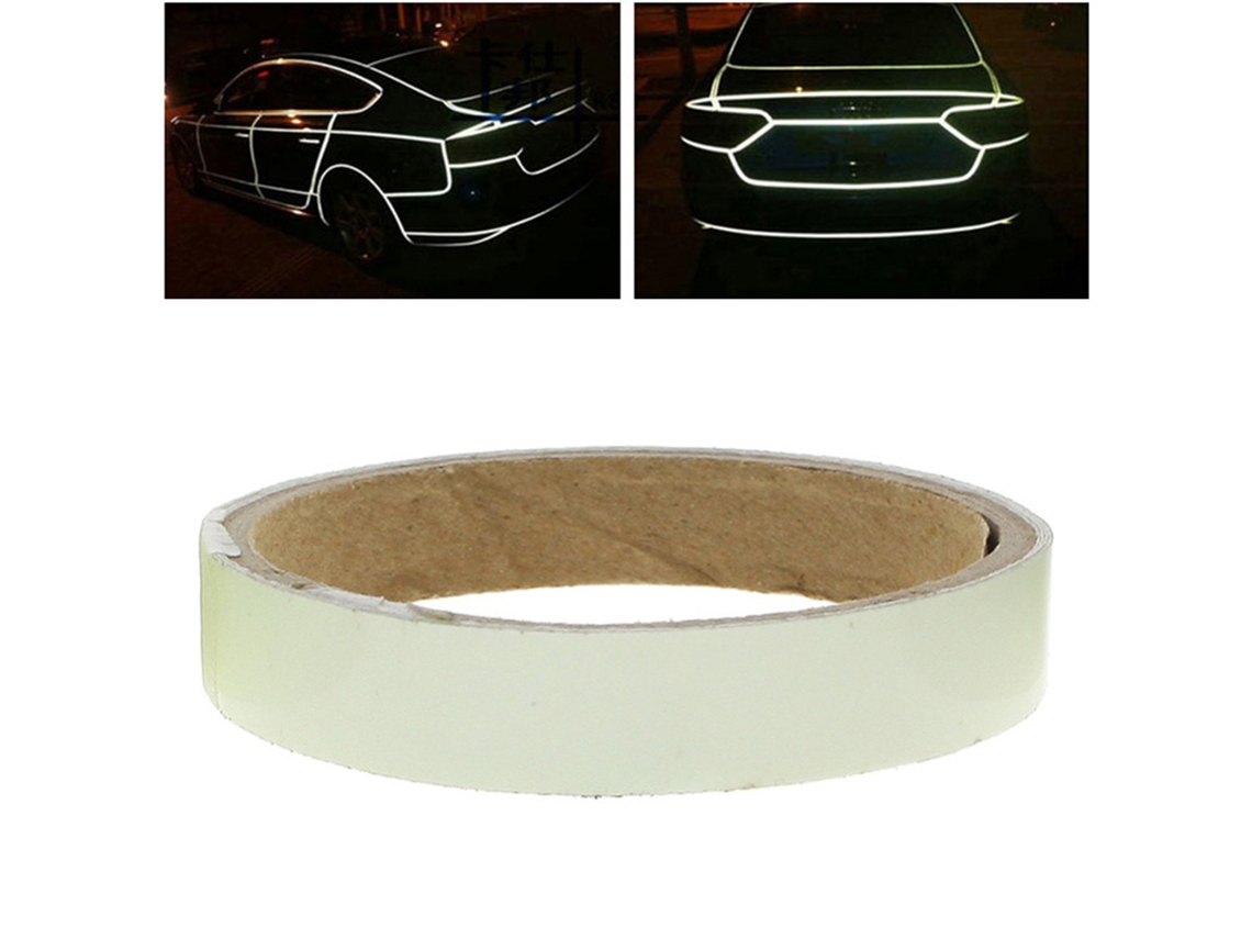 2026-cinta Fluorescente Luminosa Autoadhesiva Pegatina En La Oscuridad Cinta De Advertencia Seguridad Decoración Hogar