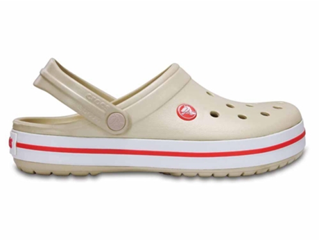 Zuecos CROCS Crocband Stuccomelon Mujer (38-39 - Gris)