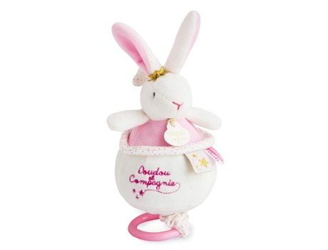 Brinquedo Interativo DOUDOU ET COMPAGNIE (Polyester - Rosa - 13 x 9 x 9 cm)