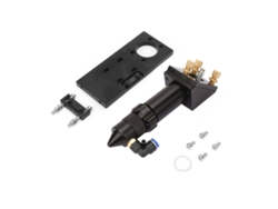 Lente de enfoque para cabezal láser de CO2 D20 mm FL50,8/101,6 mm con placa de montaje para máquina de grabado láser