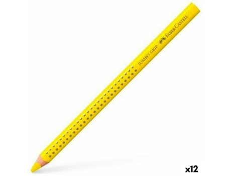 Lápices De Color FABER-CASTELL Amarillo 12 Unidades