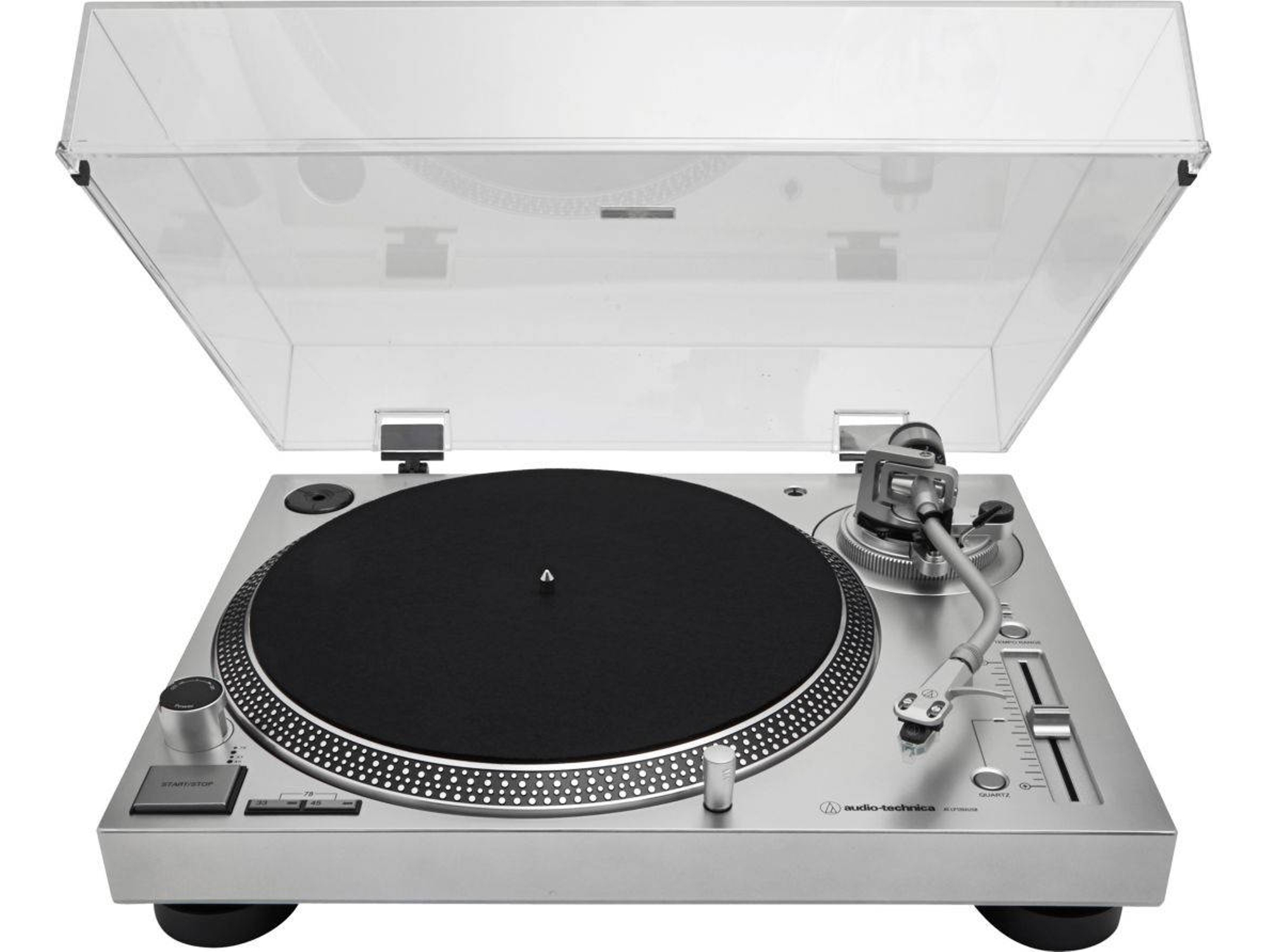 Tocadiscos AUDIO-TECHNICA AT-LP120XUSBSV (manual - directa - velocidad: 33 1/3 - 45 - 78)