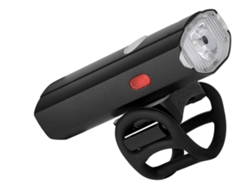 Luz Casco Bicicleta Aluminio Usb Recargable Negro