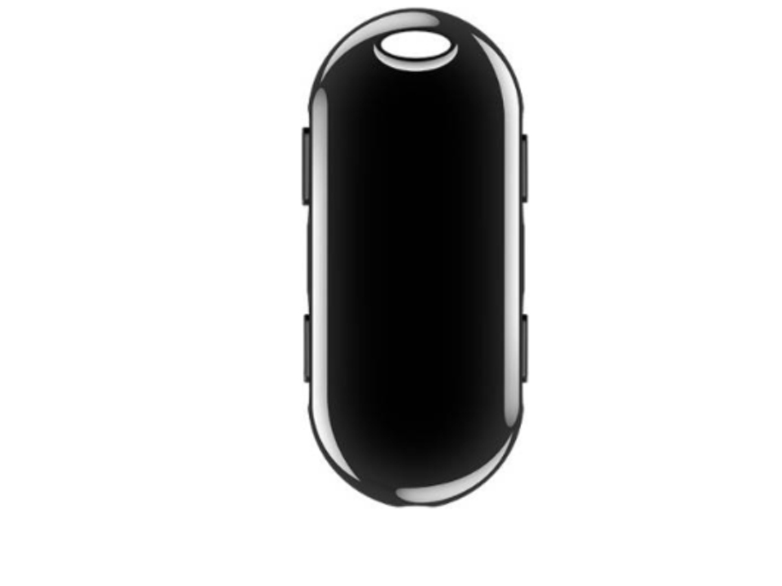 Grabadora de voz profesional con llavero M5, mini grabadora de voz digital oculta para larga distancia, 8 GB, Yizhood (negra)