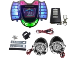 Altavoces Estéreo Para Motocicleta Sin Bluetooth, Reproductor Mp3 Resistente Al Agua, Audio Fm Para Scooter, Bicicleta, Atv, Utv.