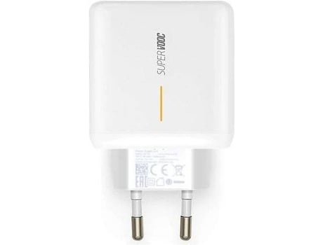 Cargador Fast Charge G4M Oppo A91 (6.5A - USB - Blanco)