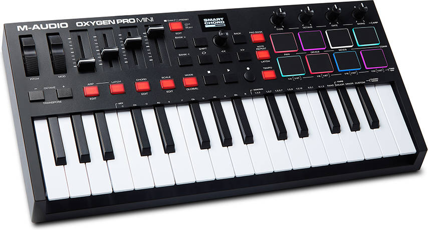 Teclado Maestro M-AUDIO Oxygen Pro Mini (32 Teclas)