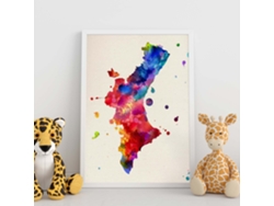 Póster NACNIC de Valencia. Pósters e Ilustraciones de Ciudades, Comunidades, y Mapas de España.