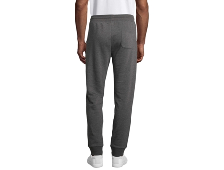 Pantalones Deportivos de Hombre para Fitness SOL'S Chándal Jumbo Negro (2XL)