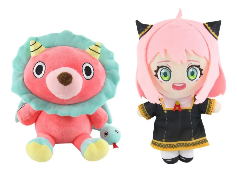 Conjunto de peluche de 2 piezas de Spy X Family Ania Chimera Leovayotoy