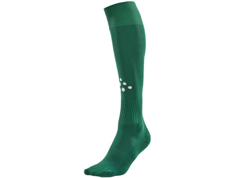 Calcetines para Hombre CRAFT Squad Solid Verde para Fútbol (EU 37 - 39)
