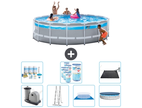 Piscina Tubular INTEX 26730GN-CB44 (19156 L - 488x122cm)