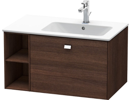 Neceser de pared DURAVIT Brioso 82,0 x 47,9 cm 1 extraíble estantería lateral lavabo a la derecha para lavabo ME by Starck 234683