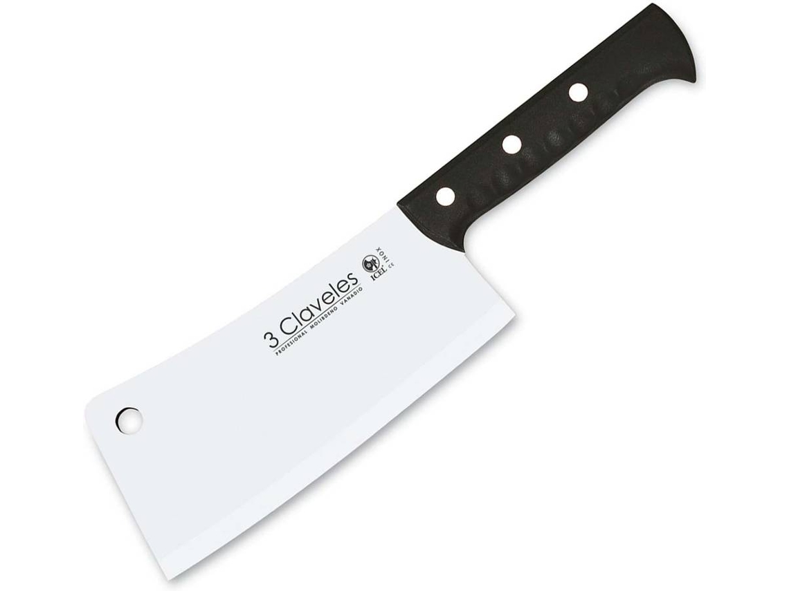 Cuchillo de Cocina 3 CLAVELES (Acero inoxidable - 25 cm - 10")