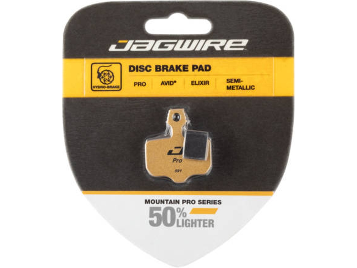 Pastilla de Freno JAGWIRE Pro Semi-Metallic Disc Brake Pad Sxn (Negro - TU)