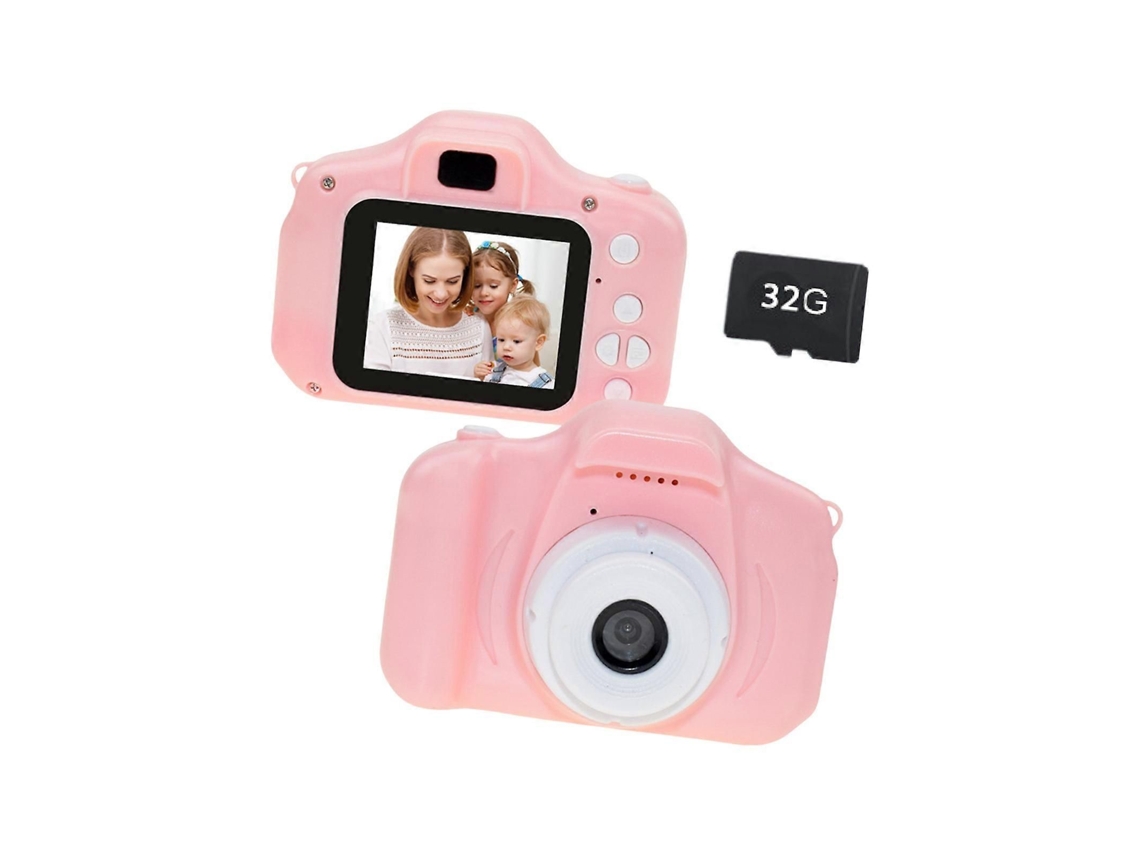 Mini cámara digital con pantalla LCD para vídeo, cámara pequeña, juguete de dibujos animados para niños, fotografía ecológica TAISHENGDA