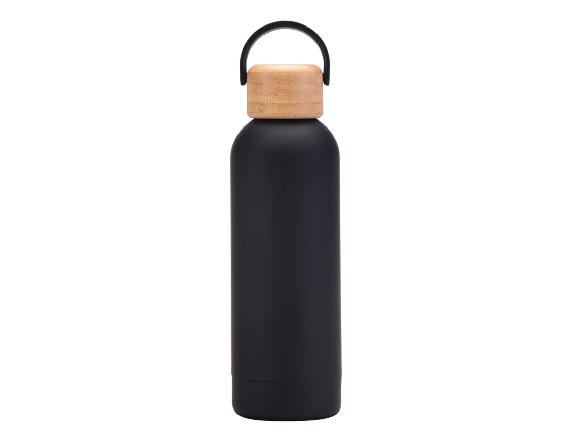 Botella termo de acero inoxidable de 500ml con boquilla y pajita. NEVEANCE