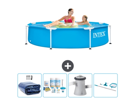 Piscina Tubular INTEX 28205NP-CB7 (1828 L - 244x51cm)