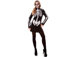 Disfraz de Mujer DISFRAZZES Esqueleto Sexy (Talla: S)