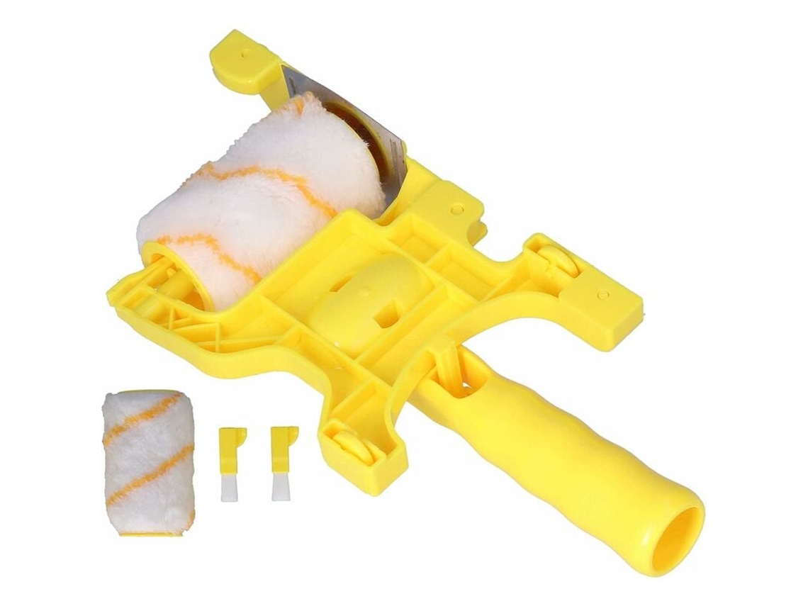 Pincel de contorno, rodillo manual multifuncional para cortes limpios y precisos, juego de 5 piezas para paredes y techos