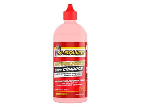 Mantenimiento de Bicicletas X-SAUCE Líquido antifuro para Cámara/tubeless/tubular