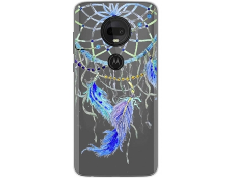 Carcasa Motorola Moto G7 / G7 Plus TUMUNDOSMARTPHONE Plumas Multicolor