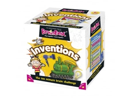 Juego De Cartas BRAINBOX Inventions (8 anos)