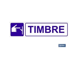 Señal glasspack adhesiva 175x45 timbre