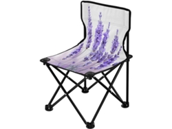 Silla Plegable De Camping Color Resistente Duradera Portátil Fácil Instalar
