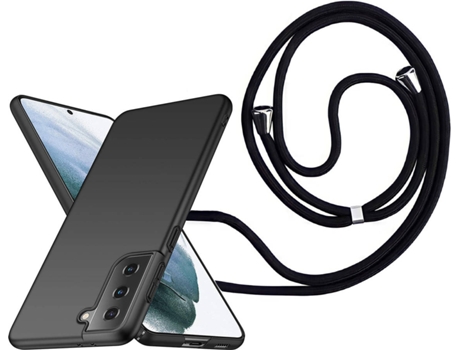 Funda Samsung S21 Turtleshell Rígida con Collar Negro